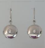 Zilveren oorbellen met zirkonia 925 zilver, Ophalen of Verzenden, Zilver, Zilver