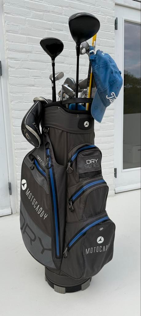 Heren Golfset /Golftas/ en duwtrolley, Sport en Fitness, Golf, Gebruikt, Set, Callaway, Ophalen of Verzenden