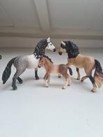 Schleich Andalusier Familie kan ook los!, Ophalen of Verzenden, Gebruikt, Paard, Beeldje of Figuurtje