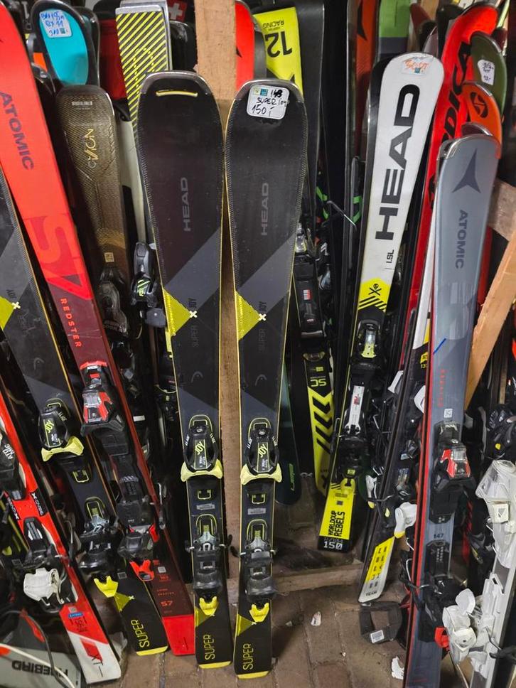 148 DAMES HEAD SUPER JOY ALL ROUND CARVE SKIS, Sport en Fitness, Skiën en Langlaufen, Zo goed als nieuw, Ski's, Skiën, Head, Carve