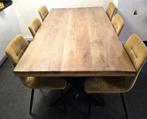 dining table set - 6 Chair, Huis en Inrichting, Tafels | Eettafels, Ophalen, 50 tot 100 cm, Zo goed als nieuw, Vijf personen of meer