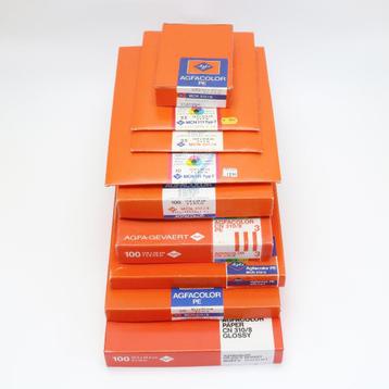 Agfa Agfacolor PE RA-4 kleurpapier 9x13cm tot 20x25cm beschikbaar voor biedingen