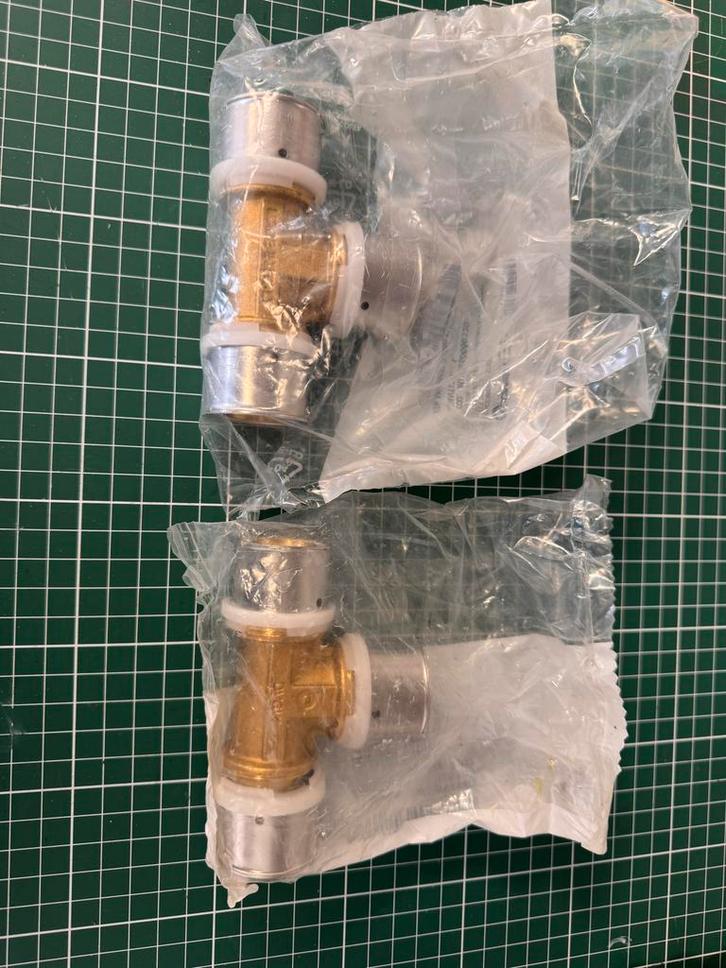 Diverse perskoppelingen 32mm pers & 1 inch Schroef, Doe-het-zelf en Verbouw, Sanitair, Nieuw, Overige typen, Koper, Ophalen of Verzenden