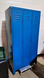 Stalen Kast - Garage, Werkplaats, Kantoor - 93x50x185cm, Huis en Inrichting, Kasten | Lockerkasten, Ophalen, Gebruikt, Industrieel