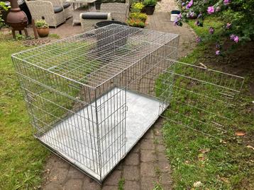 Grote hondenbench beschikbaar voor biedingen