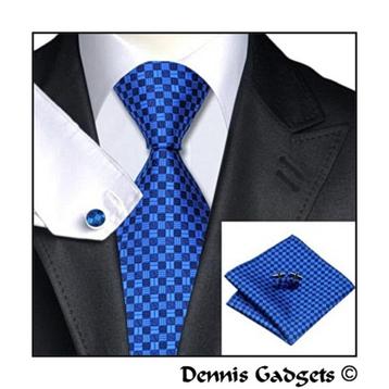 Dennis Gadgets: 100 % zijden stropdas ( 3 delig !! ) DG 0561 beschikbaar voor biedingen