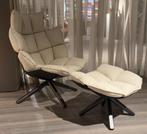 B&B Italia Husk Fauteuil + Voetenbank - showroommodel, Huis en Inrichting, Fauteuils, Ophalen, Stof, Design, 75 tot 100 cm