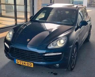 Porsche Cayenne 4.8 Turbo Tiptronic S 2011 Zwart, Auto's, Porsche, Particulier, Cayenne, 4x4, ABS, Achteruitrijcamera, Airbags