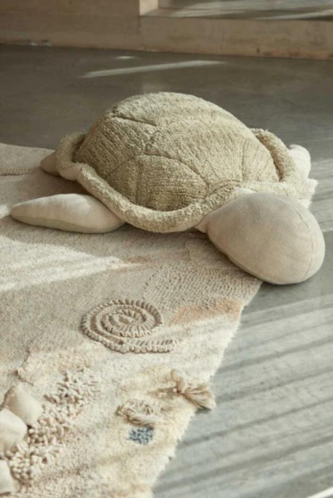 Kinderpoef Schildpad Lorena Canals, Kinderen en Baby's, Kinderkamer | Inrichting en Decoratie, Nieuw, Overige typen, Ophalen of Verzenden