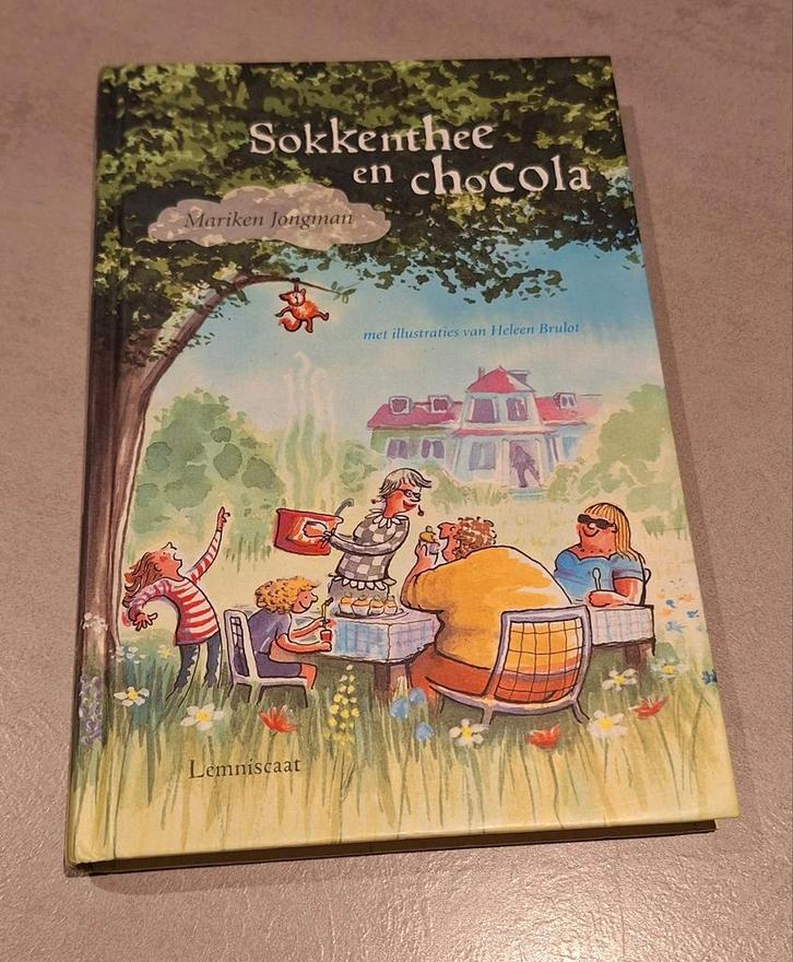 Sokkenthee en chocola - Mariken Jongman, Boeken, Kinderboeken | Jeugd | onder 10 jaar, Zo goed als nieuw, Fictie algemeen, Ophalen of Verzenden