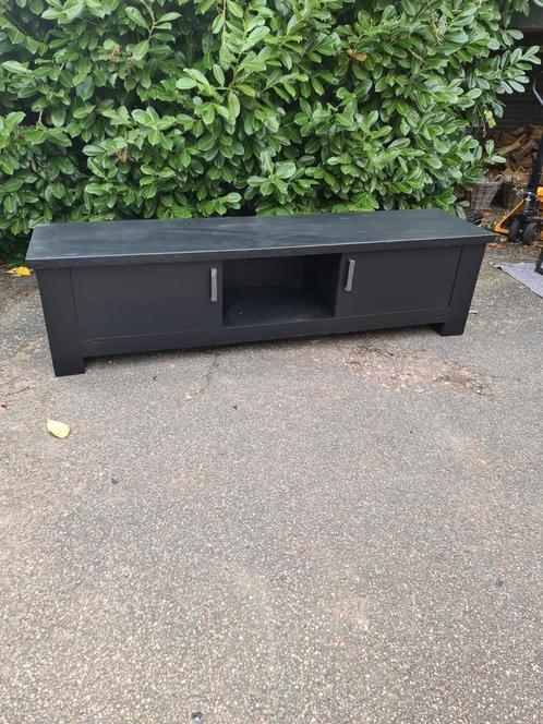Landelijk eikenhouten tv meubel 200x52x48cm massief nu €225, Huis en Inrichting, Woonaccessoires | Overige, Nieuw, Ophalen