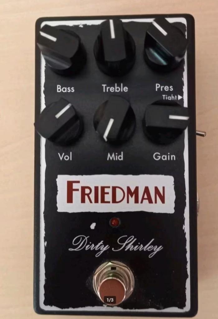 Friedman Dirty Shirley, Muziek en Instrumenten, Effecten, Zo goed als nieuw, Distortion, Overdrive of Fuzz, Ophalen of Verzenden
