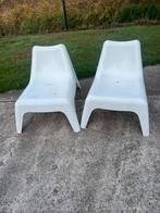 Kuip Stoel lounge kunstof 6x stevig ook decoratief, Tuin en Terras, Ophalen, Gebruikt, Kunststof, Stapelbaar