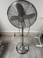 Chroom staande vloerventilator, Ophalen, Zo goed als nieuw, Vloerventilator