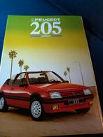 Peugeot 205 Cabriolet Folder, Ophalen of Verzenden, Gelezen, Peugeot, Peugeot
