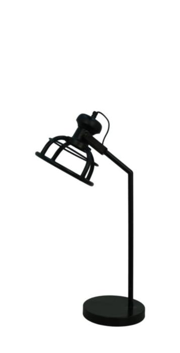 Tafellamp Crown powder coated black nieuw in verpakking. beschikbaar voor biedingen