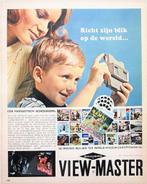 2 vintage advertenties reclames View Master 1966 schouwspel, Ophalen, Gebruikt