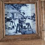 tegeltje klompenmaker, Ophalen, Hout, Minder dan 50 cm, Minder dan 50 cm