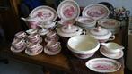 12 persoons eet+koffie boerenhoeve rood societe Ceramique, Ophalen