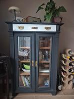 Charmant buffetkastje met glazen deuren, Ophalen, Gebruikt, Met deur(en), Glas