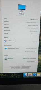 imac 21,5 inch i7 1tbopslag, Computers en Software, Apple Desktops, Ophalen, Gebruikt, IMac