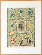Originele litho Pierre Alechinsky (1927) - Kleurencompositie, Antiek en Kunst, Ophalen of Verzenden