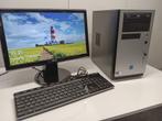 Complete PC Set -, Monitor, Toetsenbord & Muis, Computers en Software, Desktop Pc's, Ophalen, HDD, Met monitor, Refurbished