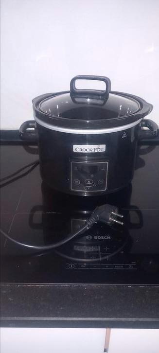 Crockpot slowcooker 2,4 liter CSC061X zwart, Witgoed en Apparatuur, Slowcookers, Zo goed als nieuw, Timer, Ophalen