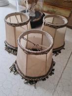 3 dezelfde vintage klem lampenkapjes p/st 6.95