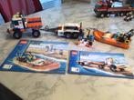Lego City 7726 Coast Guard Truck with Speed boat, Ophalen of Verzenden, Zo goed als nieuw