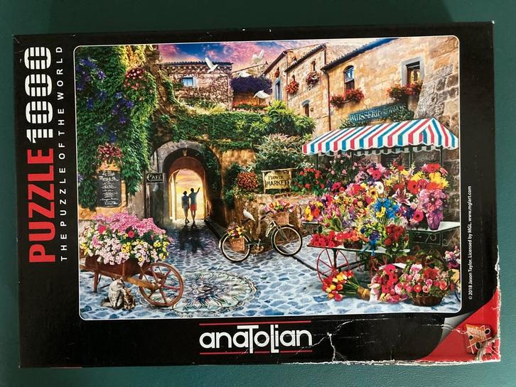 Diverse puzzels  o.a. Anatolian, Hobby en Vrije tijd, Denksport en Puzzels, Zo goed als nieuw, 500 t/m 1500 stukjes, Ophalen of Verzenden