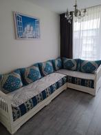 Mooie nette sedari/marokkaanse banken, Ophalen of Verzenden, Zo goed als nieuw, Hout, Modern