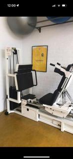 Schitterende Technogym Isotonic leg press Elektrisch, Sport en Fitness, Krachtstation, Benen, Ophalen of Verzenden, Metaal