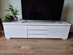 Mooi Ikea TV-meubel BESTA, wit hoogglans, Huis en Inrichting, Ophalen, Gebruikt, 150 tot 200 cm, Minder dan 100 cm