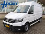 Volkswagen Crafter 35 2.0 TDI 140 PK L3H3 + WERKPLAATS INRIC, Auto's, Bestelauto's, Voorwielaandrijving, Stof, Gebruikt, 4 cilinders
