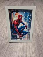 Spiderman Print in Lijst, Minder dan 50 cm, Ophalen of Verzenden, Minder dan 50 cm, Print