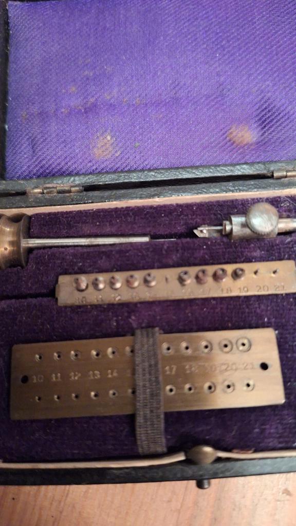 Uniek antiek horlogemakers gereedschap zeldzaam !, Antiek en Kunst, Antiek | Klokken, Verzenden