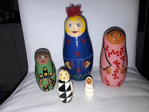Matroesjka baboesjka mensen op aarde, Verzamelen, Poppetjes en Figuurtjes, Gebruikt, Ophalen of Verzenden