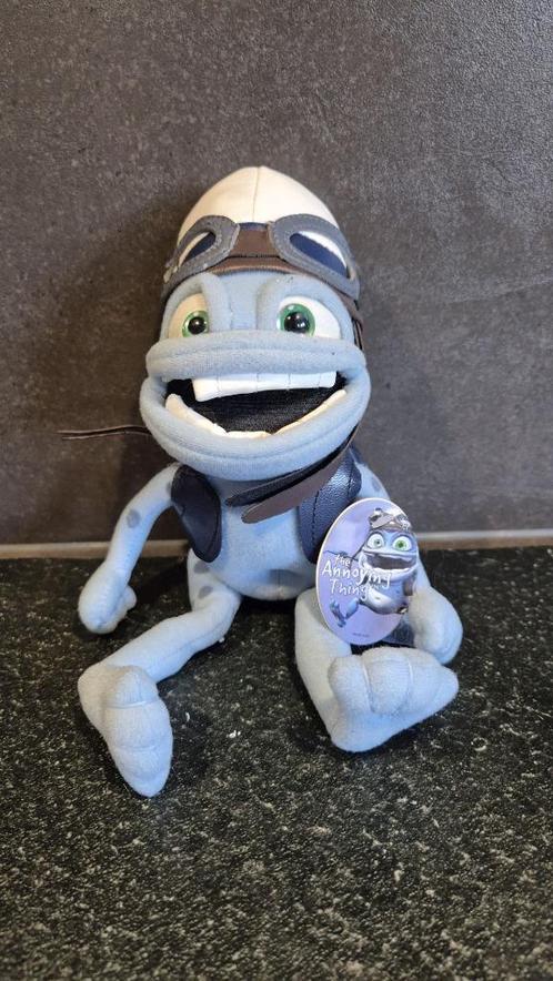 The Annoying Thing knuffel, vliegenier, Crazy Frog, 26cm. T6, Kinderen en Baby's, Speelgoed | Knuffels en Pluche, Gebruikt, Overige typen