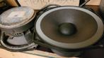 PHL 6 inch mid speakers E171-16 1070 16 ohm, Gebruikt, Minder dan 60 watt, Front, Rear of Stereo speakers, Ophalen