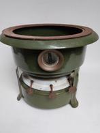 groen emaille petroleumstel 3 pits, Ophalen
