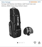 Partage golf reistas , golfbag, golf travelcover met wieltje, Sport en Fitness, Golf, Verzenden, Nieuw, Overige typen, Overige merken