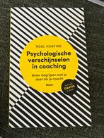 Psychologische verschijnselen in coaching - Huntink, Boeken, Ophalen of Verzenden, Zo goed als nieuw, Overige onderwerpen