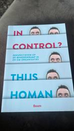 Thijs Homan - In control?, Ophalen of Verzenden, Zo goed als nieuw, Thijs Homan