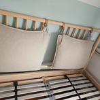 Leuk bed van +-140200, Huis en Inrichting, Ophalen, Bruin, 210 cm, Tweepersoons