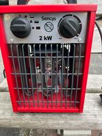 Sencys Werkplaatskachel 2000W - 2 standen, Doe-het-zelf en Verbouw, Ophalen of Verzenden, Gebruikt