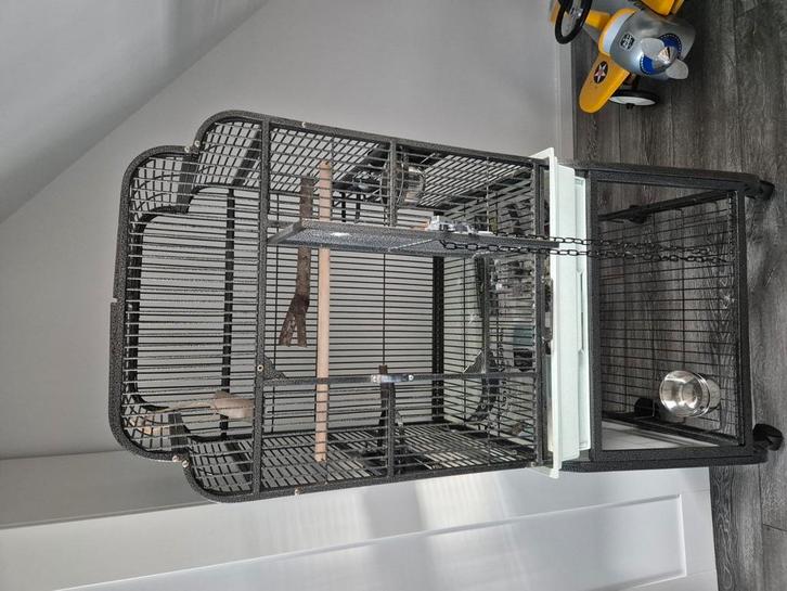 Strong villa Gaia vogel kooi papegaaienkooi, Dieren en Toebehoren, Vogels | Hokken en Kooien, Zo goed als nieuw, Vogelkooi, Metaal