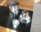 Verzilverde cocktail shaker, Antiek en Kunst, Antiek | Glas en Kristal, Ophalen of Verzenden