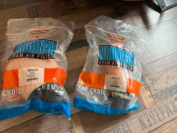 2x Twin air luchtfilters beschikbaar voor biedingen
