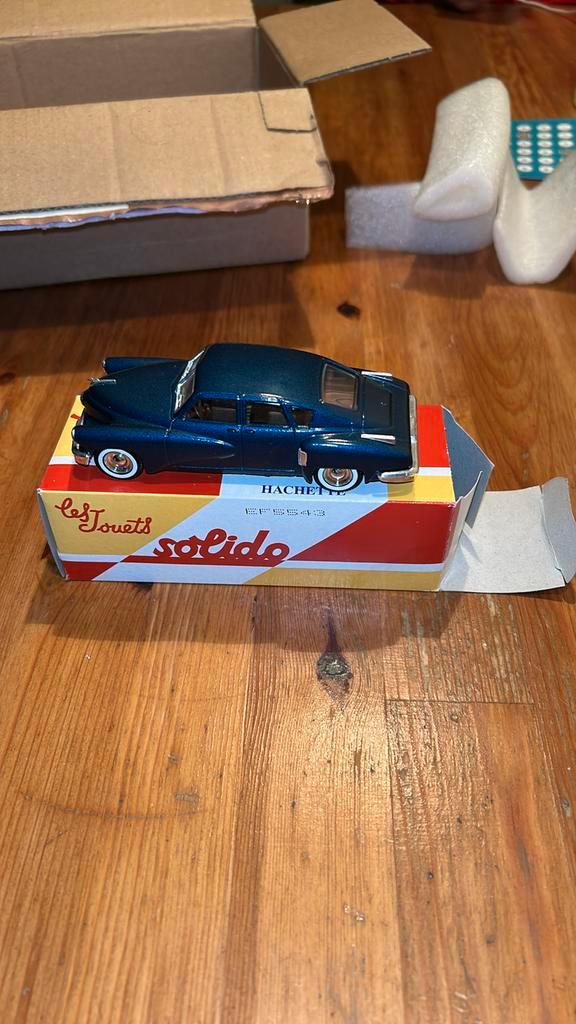 Solido Tucker Torpedo (1948) 1:43, Hobby en Vrije tijd, Modelauto's | 1:43, Zo goed als nieuw, Auto, Solido, Verzenden